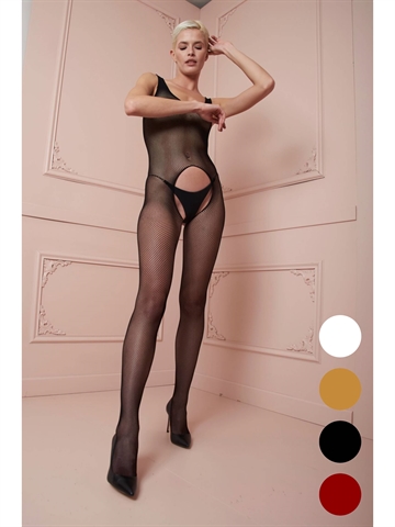Body Stocking - Trasparenze - Veronica - Netz - 4 Farben