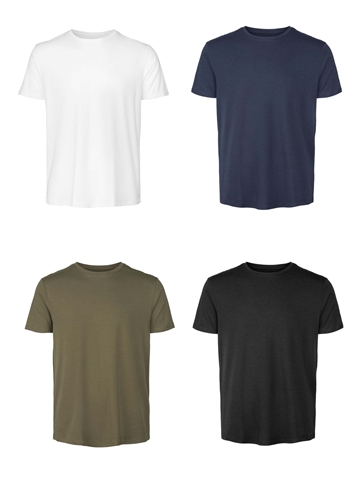 Herren - T-Shirt - Bambus und Öko. Baumwolle - Panos Emporio - 4 Farben