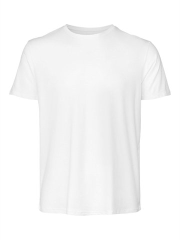 Herren - T-Shirt - Bambus und Öko. Baumwolle - Panos Emporio - Weiß