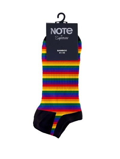 Herren - Sneakersocken - Note - Pride - Regenbogenfarben
