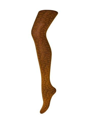 Strumpfhose - Sneaky Fox - MAC Leopard - Bronze