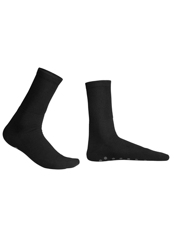 Socken – ABS – Kilde Cotton Comfort & Diabetes – Schwarz